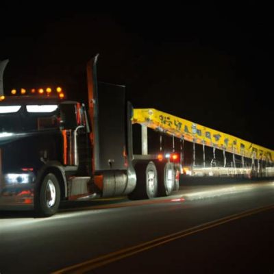 Can Oversize Loads Travel at Night: A Journey Through the Twilight of Logistics